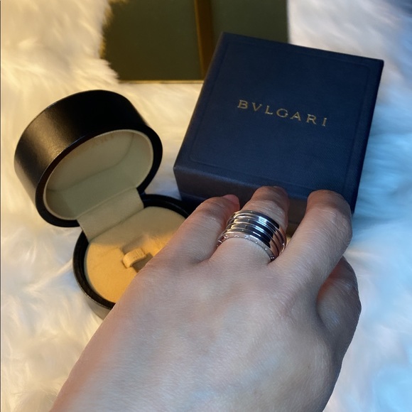 BVLGARI B Zero 4band Ring Authentic - Picture 14 of 15
